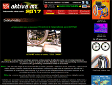 Tablet Screenshot of aktiva-mx.com